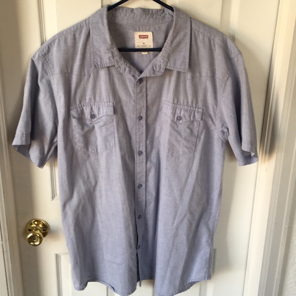Levi’s western style button up - Picture 1 of 5